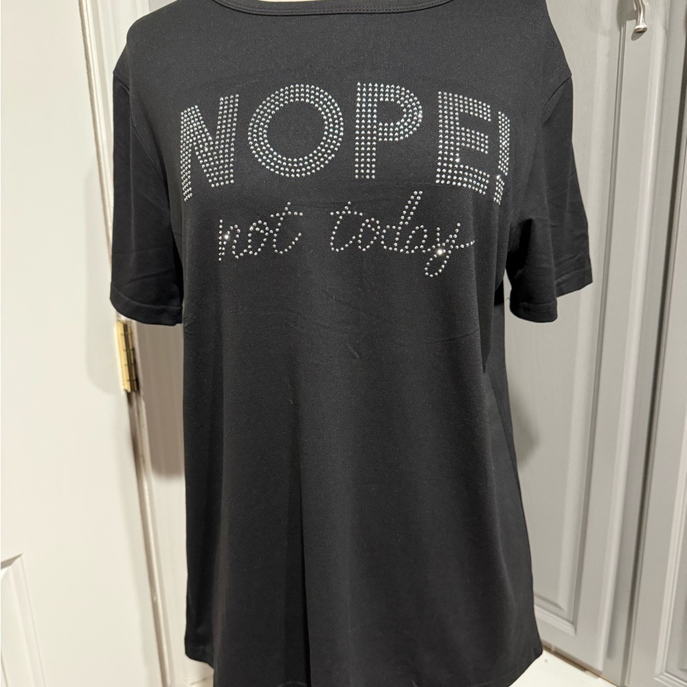 Black Graphic Tee
